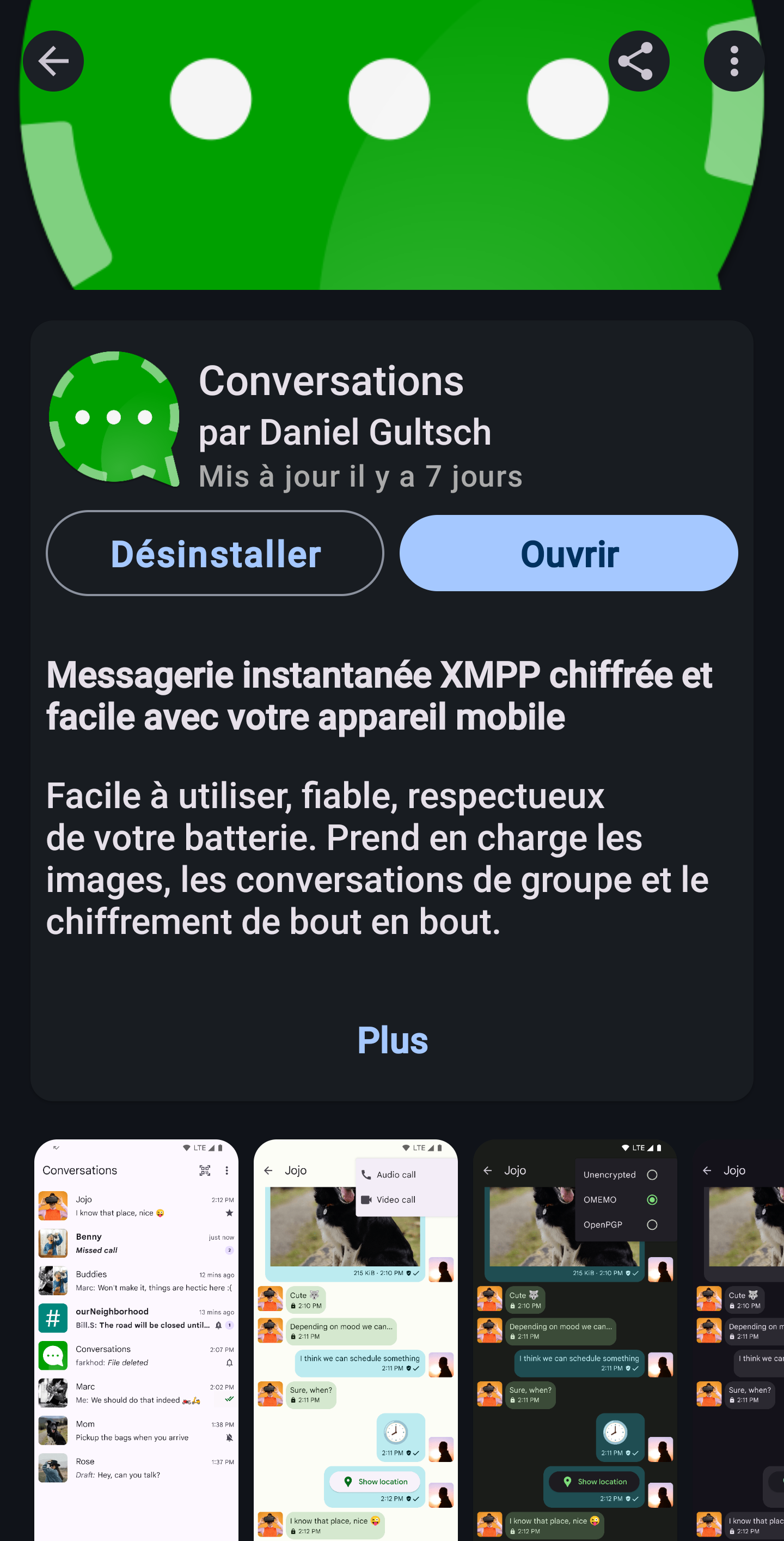 Application Conversations
